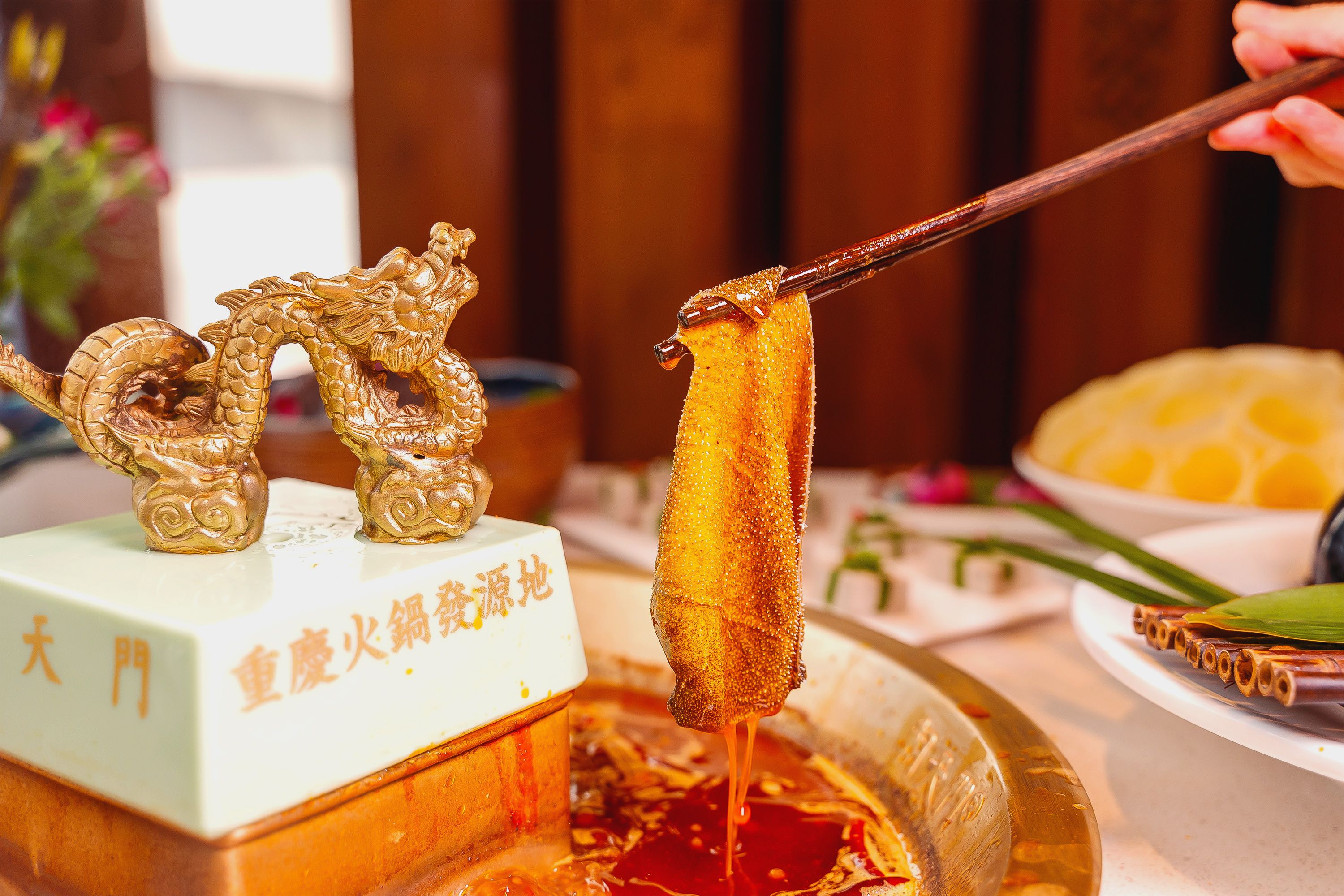 重慶火鍋加盟店，為什么毛肚如此受歡迎？